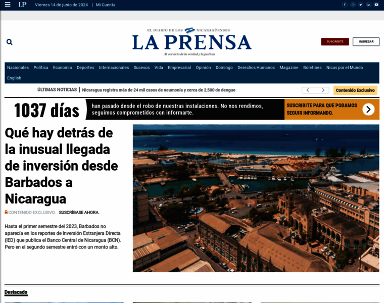 Laprensani.com thumbnail