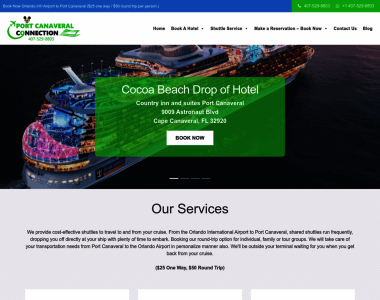 Portcanaveralconnection.com thumbnail