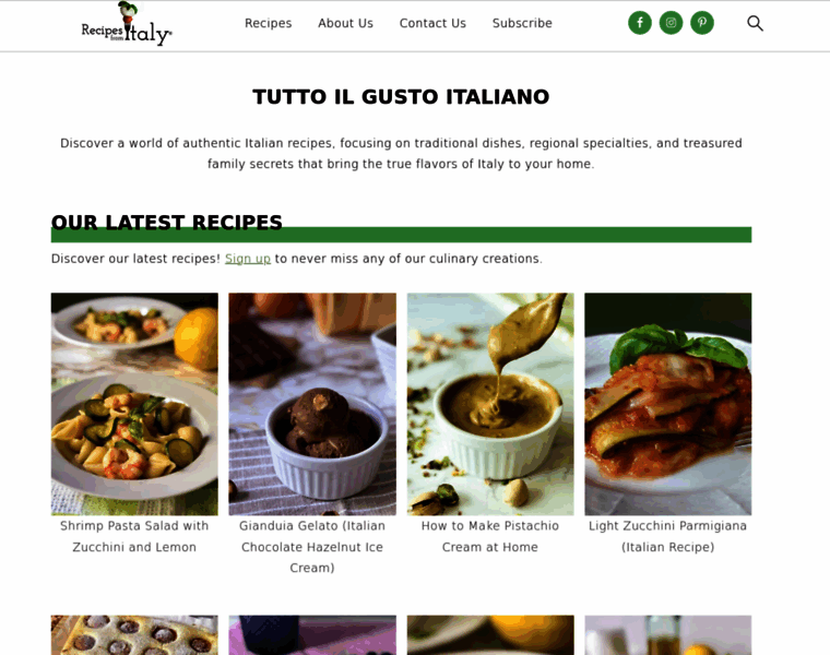 Recipesfromitaly.com thumbnail Recipesfromitaly.com thumbnail