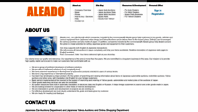 What Aleado.com website looked like in 2024 (1 year ago)