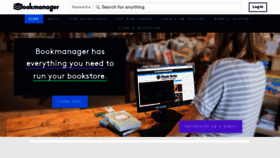 What Bookmanager.com website looked like in 2021 (4 years ago)