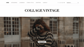 What Collagevintage.com website looked like in 2023 (2 years ago)
