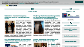 What Encharter.org website looked like in 2021 (3 years ago)
