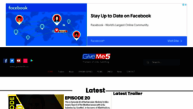 What Giveme5.co website looked like in 2022 (3 years ago)