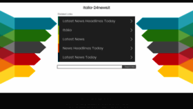 What Italia-24news.it website looked like in 2019 (5 years ago)