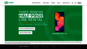 What Idmobile.co.uk website looked like in 2020 (5 years ago)