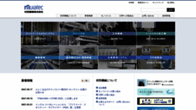 What Muratec.jp website looked like in 2021 (4 years ago)