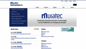 What Muratec.net website looked like in 2022 (2 years ago)