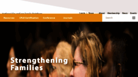 What Ncfr.org website looked like in 2018 (7 years ago)