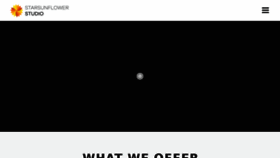 What Starsunflowerstudio.com website looked like in 2018 (6 years ago)