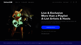 What Sirius.com website looked like in 2024 (1 year ago)